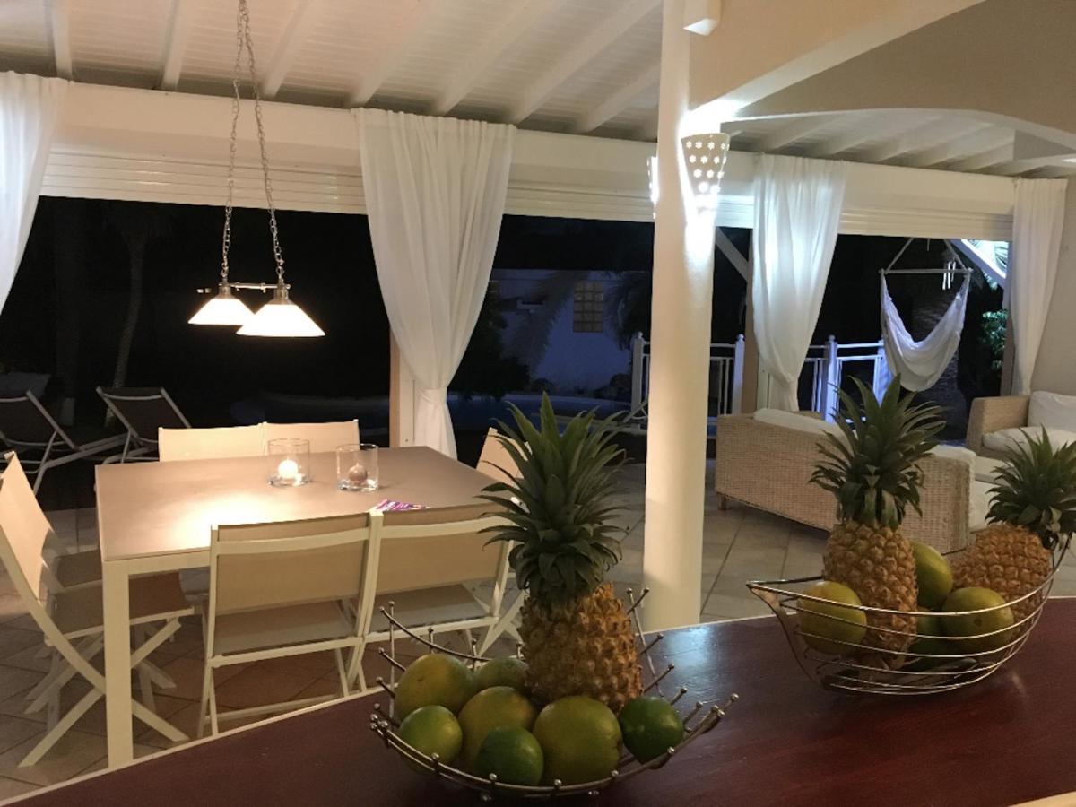 סן-פרנסואה Villa Iguanou Et Piscine En Bord De Mer Proche Plages Marina Et Golf מראה חיצוני תמונה