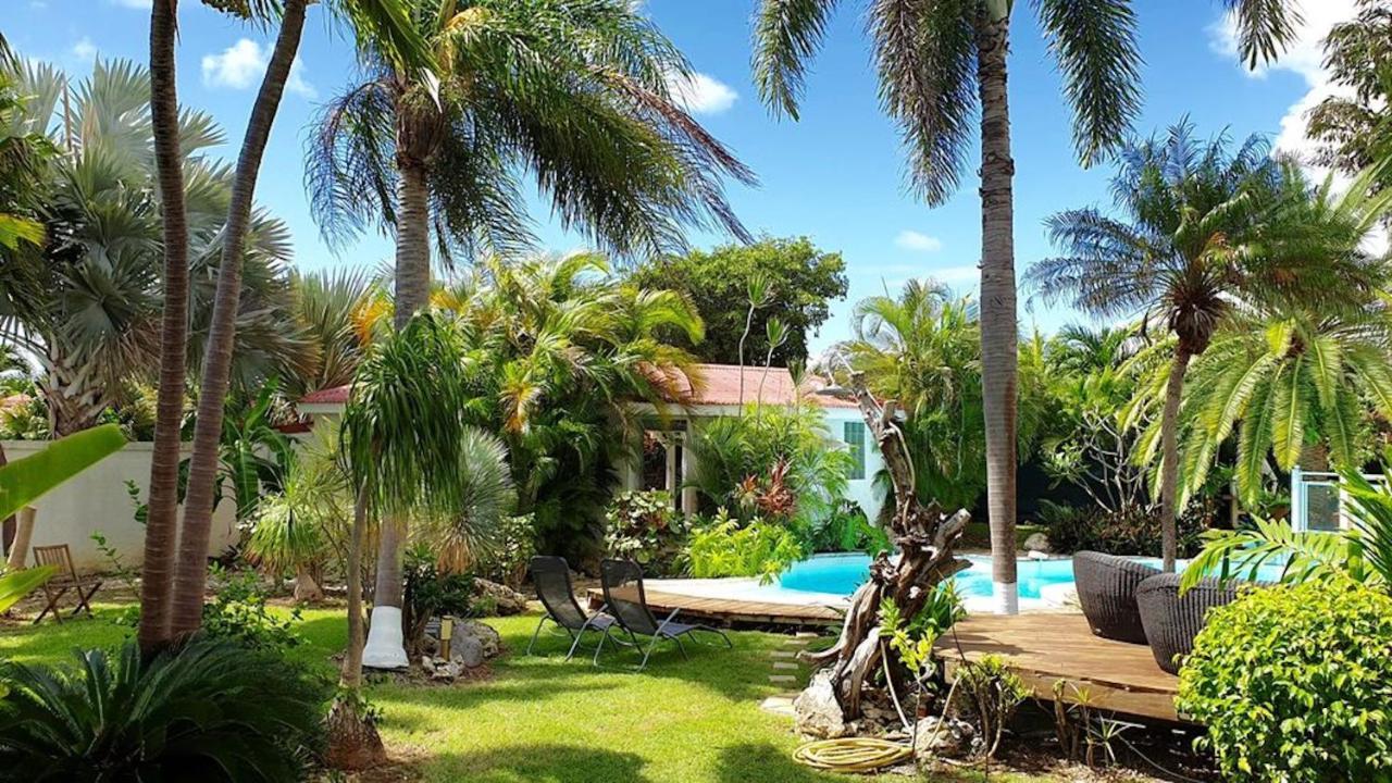 סן-פרנסואה Villa Iguanou Et Piscine En Bord De Mer Proche Plages Marina Et Golf מראה חיצוני תמונה